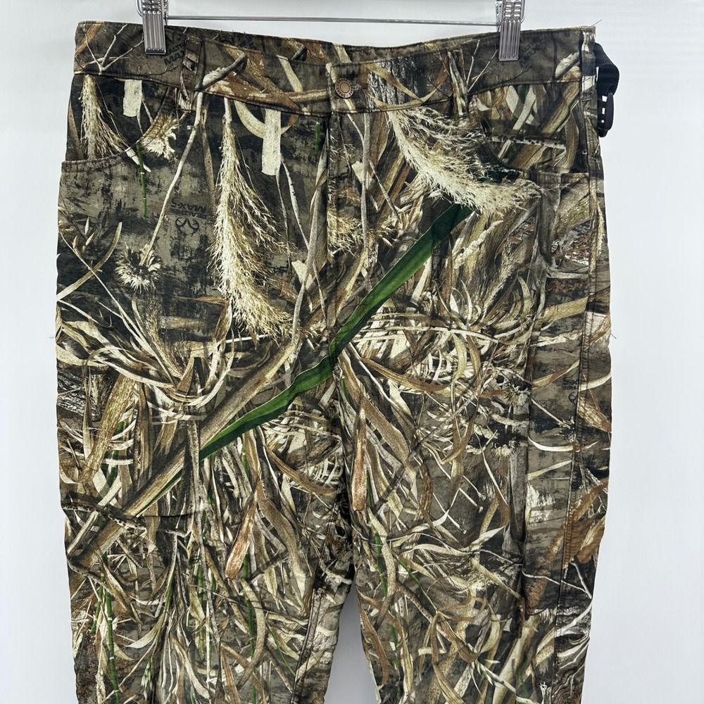 Drake Waterfowl Realtree Max-5 Camo Fleece Lined Hunting Pants Mens Medium 32-34
